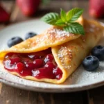 Ile kalorii ma naleśnik z dżemem? Kaloryczność i porady