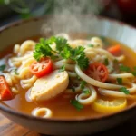 Ile kalorii ma rosół z kury z makaronem? Sprawdź wartości!